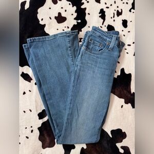 Levi's Denim Bootcut Leg Jeans - Blue